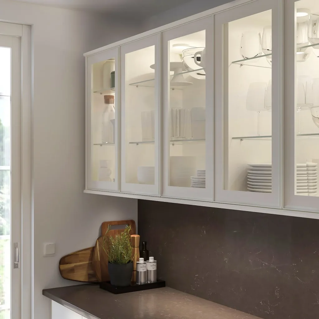 GEORGE Group image showing wall-mounted kitchen storage cabinetry.