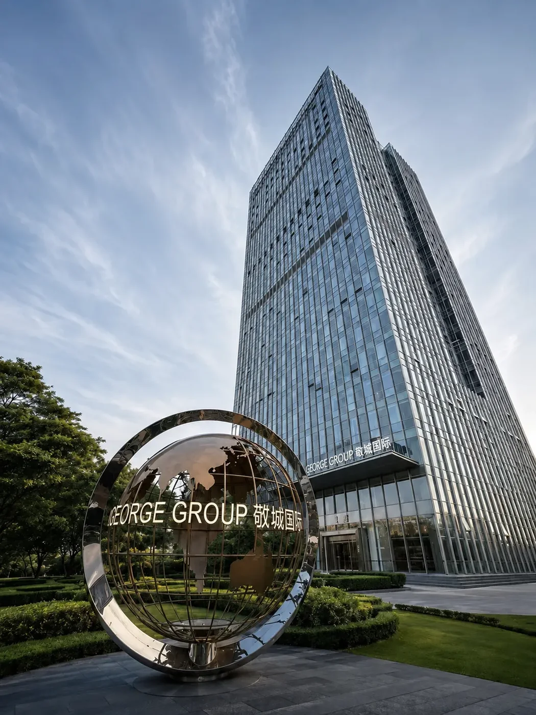 GEORGE Group headquarters tower exterior