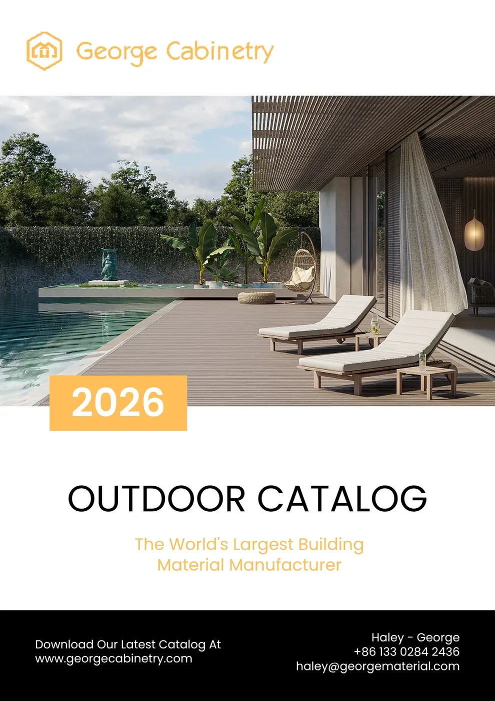 Outdoor catalogue cover marked 2026