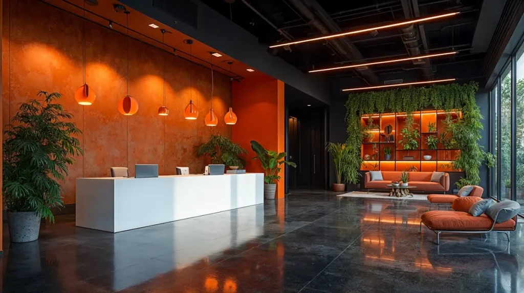 GEORGE Group hotel image showing a modern lobby interior.