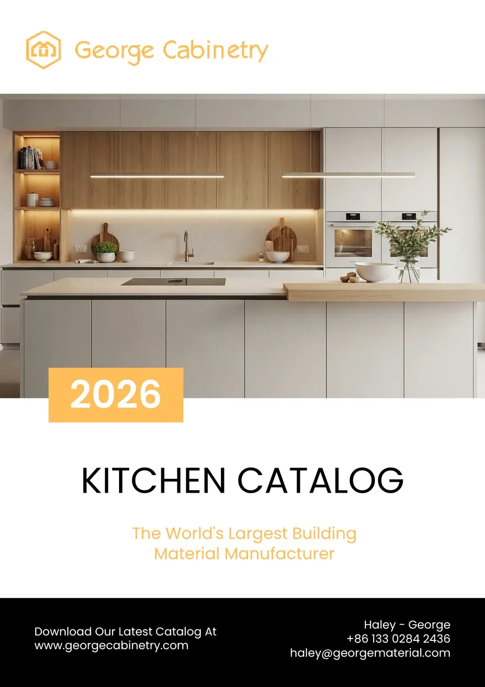 Kitchen catalogue cover marked 2026
