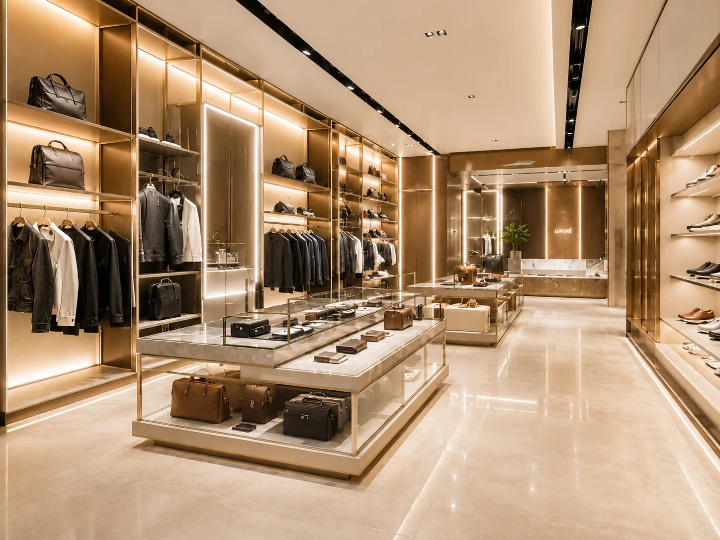 GEORGE Group commercial image showing a retail interior.